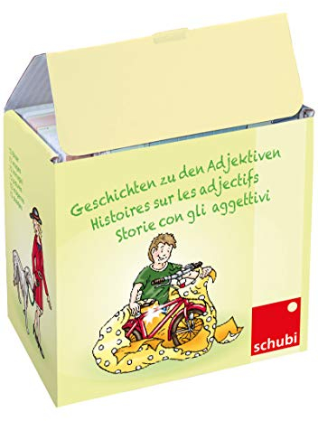 Geschichten zu den Adjektiven: Bilderbox: bis 2. Schuljahr (Bilderboxen zu den Wortarten)