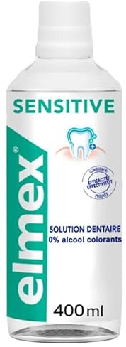 Elmex Mundspüler, sensitiv, 400 ml, 3 Stück