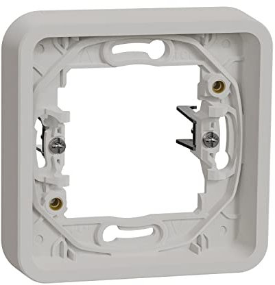 Schneider Electric - Marco 1 elemento con garras IP55 Blanco