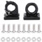 Dilwe RC Car Trailer Buckle, 2 Pcs Simulation Trailer Tow Lock Shackle Bracket Set for Axial SCX10 CC01 D90 D110 TF2 RC Car