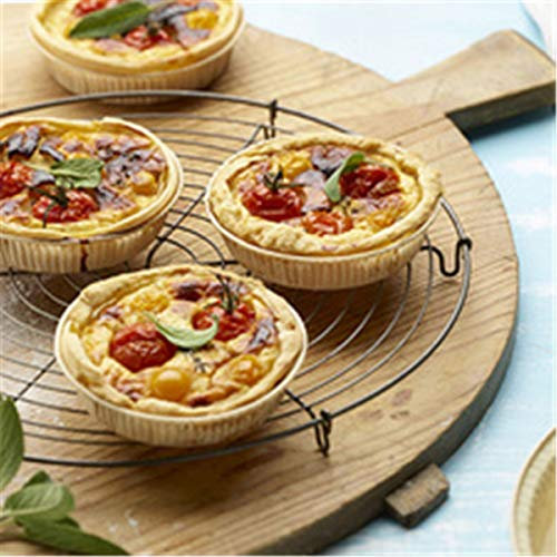 PAPSTAR Stampo da forno Pure, rotondo, 142 ml, marrone in carta pergamena con strato di silicone, adatto al congelatore, 1 pezzo (87109)