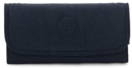 Kipling Money Land Snap Wallet, Blau, Einheitsgröße, Damen Money Land Wallet RFID Anti-Hacker-Technologie Geldbörse Nylon Snap Wallet