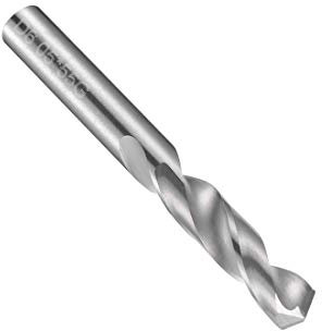 sourcing map Forets en carbure monobloc de 6,05 mm à tige droite pour acier dur en alliage d'acier inoxydable, trempé à 50 HRC