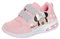 Disney Minnie Mouse - Scarpe da ginnastica da bambina, con luci a LED lampeggianti, Bianco e rosa., 31 EU