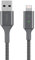 Belkin Smart LED Charging Cable USB to Lightning 4ft/1.2m (See Your Charging Status at a Glance) For iPhone, AirPods and iPad, MFi-Certified - Gray