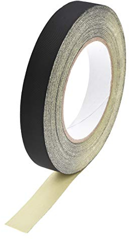 sourcing map Acetat Klebeband Gewebeklebeband 20mm x 30m Selbstklebendes Acetatband für Laptop Elektrische Auto Reparatur Kabelisolierung Kabelschutz Hitzebeständiges Acetat Isolierband Schwarz