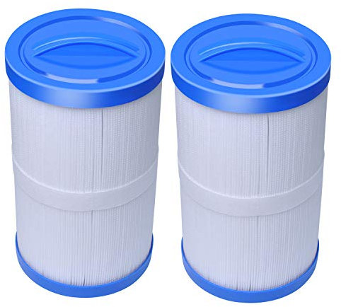 Foifatt PWW35L Filtro a Cartuccia per Vasca idromassaggio Compatibile con Unicel 4CH-935 Waterway 817-4035 Teleweir 35 SF, Filtro Piscina e Spa, Confezione da 2
