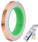 Youmile Kupferband Selbstklebend (10 mm/0,39 Zoll x 30 m/98 Fuß) 0,05 mm Dicke Kupferfolie Klebeband Schneckenband für Gitarre, elektrische Reparaturen, Löten mit 1,5 m/16 Fuß Maßband