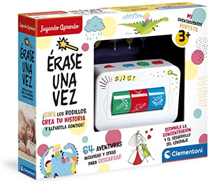 Clementoni- Compte des Contes de Jeu pour Enfants, 55414, Multicolore