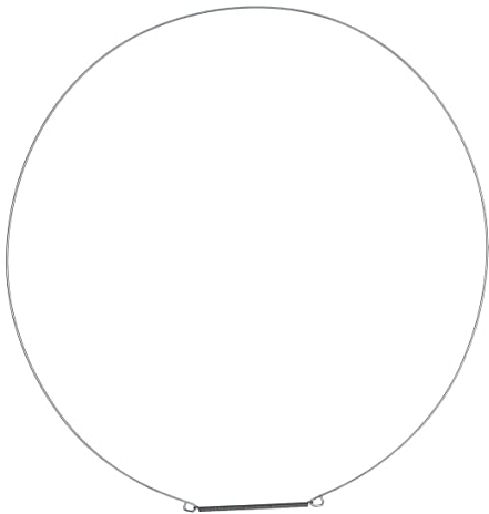 Bauknecht Anillo de sujeción delantero Whirlpool 481249298011 para manguito de puerta lavadora
