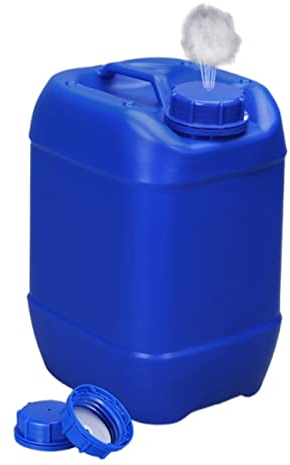 25L Bidons Plastique Jerrycan Essence Empilable Bidons industriels HPDE Convient pour Les liquides, l'eau, l'essence et Les Produits Chimiques, réservoir pour climatisation/Camping/Camping-Car ( Color