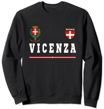 Vicenza Maglia Sport/Calcio Bandiera Calcio Felpa