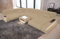 Sofa Dreams XXL Wohnlandschaft Concept - mit LED Beleuchtung, Ottomane/Mikrofaser/Ausrichtung wählbar (Ottomane rechts, Weiss-Beige)