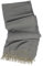 Rotfuchs Decke Wolldecke Kuscheldecke Plaid Wohndecke Fischgrat hellgrau 100% Wolle (Merino)