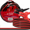 Xtremeauto Heavy Duty Jump Leads 2.5 m 400 Amp Batteria Booster Jump Starter Pack codificato colore positivo + cavi negativi per benzina e veicoli diesel, moto, ATV con custodia per il trasporto