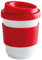 KAHLA fillit Becher 0,27 l cherry red To Go Becher aus Porzellan