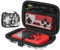 Geekria Custodia da trasporto per console di gioco portatile, scatola protettiva da viaggio per mini lettore di giochi retrò per cavo di ricarica, batterie, auricolari e accessori per giochi