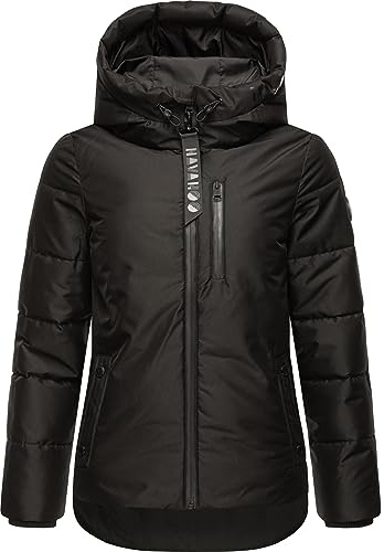 Navahoo Damen Winterjacke Steppjacke Krümelein Black Gr. M