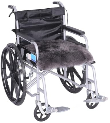 Lammfell Sitzkissen Stuhlauflage Lammfell Sitzfell Fellkissen Lammfell Kissen Fellauflage Sitzpolster Echtem Lammfell Stuhlkissen Sitzauflage Fell Sitzkissen Für Stühle Rollstuhlauflage Katzenbett(2,4