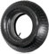 SPARES2GO Wheelbarrow Wheel Tyre and Inner Tube (4.00-8 4.80-8, 35PSi) 16 / 9 inch