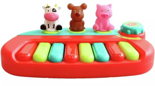 Chad Valley My 1st Animals Keyboard * The piano helps your children to develop their rhythm, hand-eye co-ordination and fine motor skills *