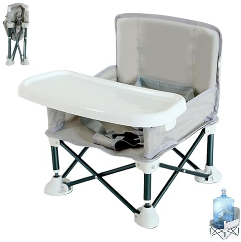 enseak Baby Camping Chair,Silla De Bebé Plegable,Baby Folding Chair,Silla Portatil Bebe Plegable Trona,Silla Bebe Playa,Silla Bebe Comedor,cadeira De Alimentação para Bebe,Baby Beach Chair
