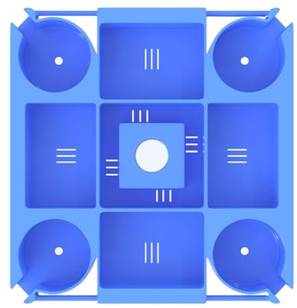 Bandeja De Mesa Para Sombrilla De Playa | Bandeja Para Sombrilla De Playa | Mesa De Playa Soporte Para Bebidas De Playa | Bandeja Versátil Para Mesa De Playa Con Sombrilla | Bandeja De Paraguas Ligera