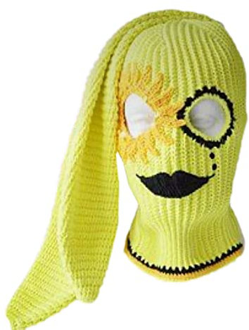 Wayfadacc Lustig Gestrickte Mütze Halloween Bunte Kostüm Party Cosplay Party Hüte