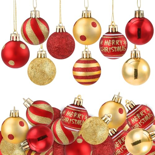 XIMISHOP 36 x Weihnachtskugeln