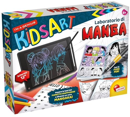 Lisciani Giochi - I'm a Genius Kids Art Das Labor von Manga, 117352