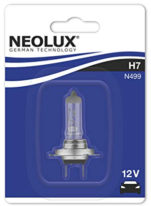 NEOLUX Osram N499 Halogen Leuchtmittel Standard H7 55W 12V, Blau