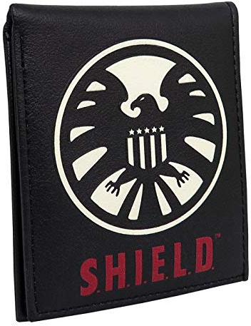 Marvel Agents of Shield Billfold Wallet, Schwarz , 20,3 cm, Minimalistisch