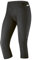 Gonso Lecce, Damen Fahrradhose 3/4, Radtight mit Relax Gel Comfort Sitzpolster, Hohe Bewegungselastizität und Komfortbund, Enganliegende Passform, Schwarz, Gr.50