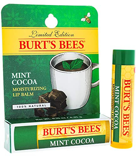 Burt's Bees Mint Cocoa Blister Lip Balm, 0.15 oz