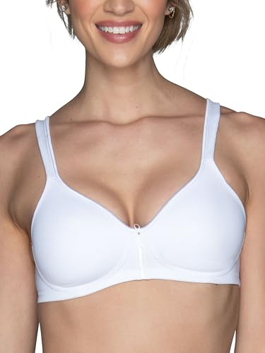 Vanity Fair Womens Body Caress Convertible Wirefree Contour Bra #72335 Bra,Star White,36D