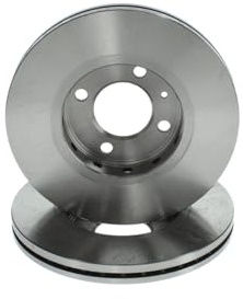 Bosch BD932 Brake Disc Set - 256 mm Vented Discs - Front Axle - ECE-R90 Certified - Good Cooling, Reliable Braking, Corrosion Protection - 1 Set of 2 Discs