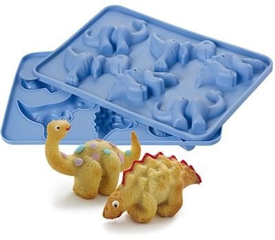 lakeland Silicone Non-Stick 6 Dinosaur Cake Mould – Also Use for Chocolate & Jelly Easy Release