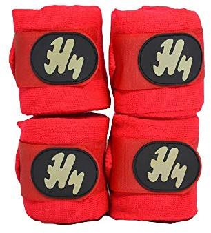 Y-H Hy Stable Bandages - Set of 4 - Choose Colour