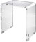 JOOP Lifestyle Duschhocker Badhocker Badezimmer Klar Acryl Maße: 42 cm x 47 cm x 30 cm