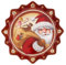 Villeroy & Boch Toy'S Fantasy Piatto Pasticceria Fondo Regalo Natale, Porcellana, Rosso