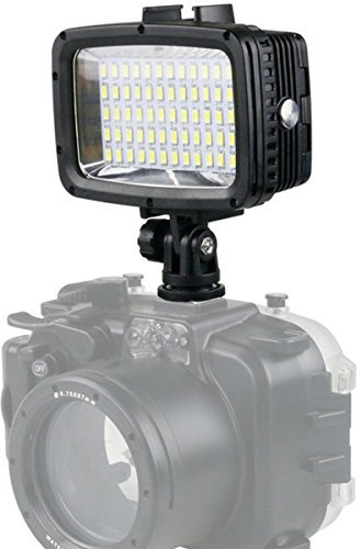 MASUNN 40M Tauchen 60 Led Wasserdicht Kamera Video Night Light Camcorder Lampe 1800Lm