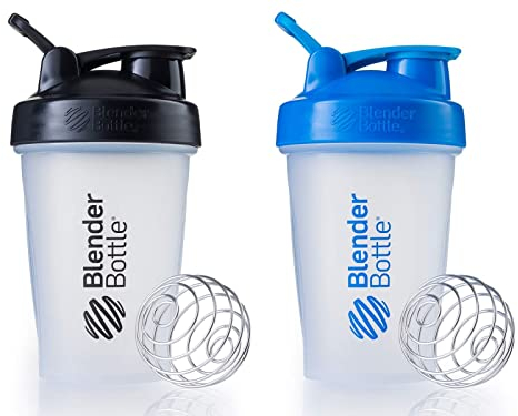 Blender Bottle 2 pack (Black|Cyan)