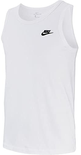Nike Men's M NSW Club Tank White