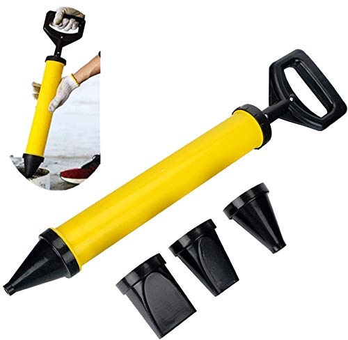 YGMXZL Pistolet à calfeutrer ciment,Ensemble De Pistolet À Mortier,Pistolet à calfeutrer pulvérisateur mortier Citron Vert Pistolet applicateur avec 4 buses