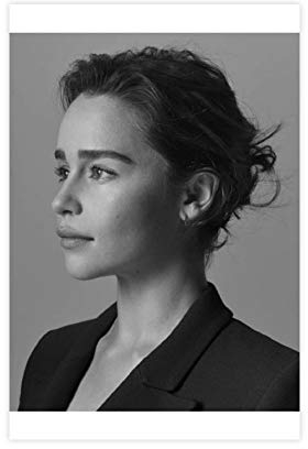 Emilia Isobel Euphemia Rose Clarke (1) Leinwand-Poster, Wandkunst, Dekordruck, Bild Gemälde für Wohnzimmer, Schlafzimmer, Dekoration, 30 x 45 cm, ohne Rahmen, Emilia Isobel Euphemia Rose Clarke (1)1