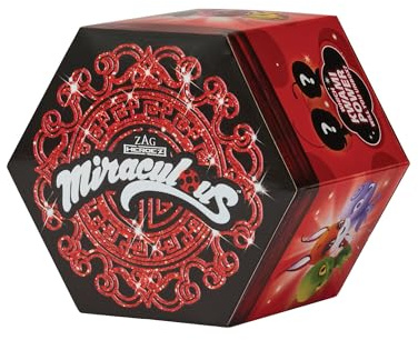 Zag Heroez Miraculous Miraculous 50500 Kwami Surprise Miracle Box Zag Heroez Blindbox - One of 6 - Wayzz, Tikki, Trixx, Plagg, Pollen oder Nooroo (Einzelpack)