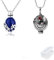 TANSHOP Stück Vampire Diaries Halskette von Katherine Pierce und Halskette von Elena Gilbert, Esthers Geheimnis mit Aufbewahrungsbox (2pc/set)