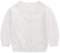 famuka Maglieria Bambina Cardigan Giacca Maglione Molla Estate Autunno Vestiti Bambina (Bianco, 9M)