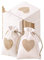 LAOYE 30 Stück Jutesäckchen 10 x 14CM Sackleinen Taschen Beige Schmuckbeutel mit Kordelzug Geschenktüten mit Herz Jutebeutel Leinensäckchen Geschenksäckchen für Schmuck Handwerk Hochzeit Party