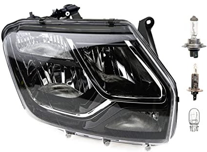 Johns, Scheinwerfer rechts passend für Dacia Duster m Blinker + Leuchtmit. + Stellmotor